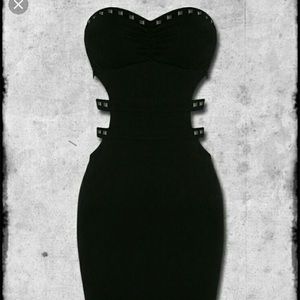 Metal Mulisha Strapless Dress